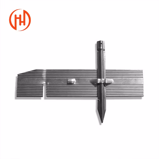 Landschaftsbau-Metallkante, schwarze Rasenkante für den Garten